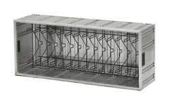 Aluminium-Stapelkasten Typ AST mit Einsatz für stehende Teile