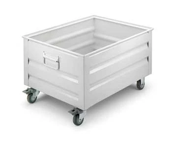 Kleiner Rollcontainer Typ LB-SO, verzinkt